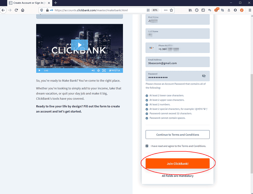 可以申请Clickbank账号啦！不要错过机会！