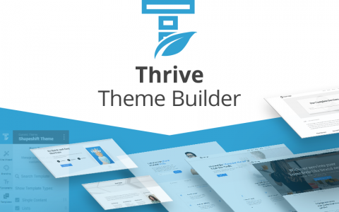 WordPress主题：Thrive Theme Builder