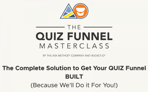 QUIZ 漏斗大师课程 The Quiz Funnel Masterclass
