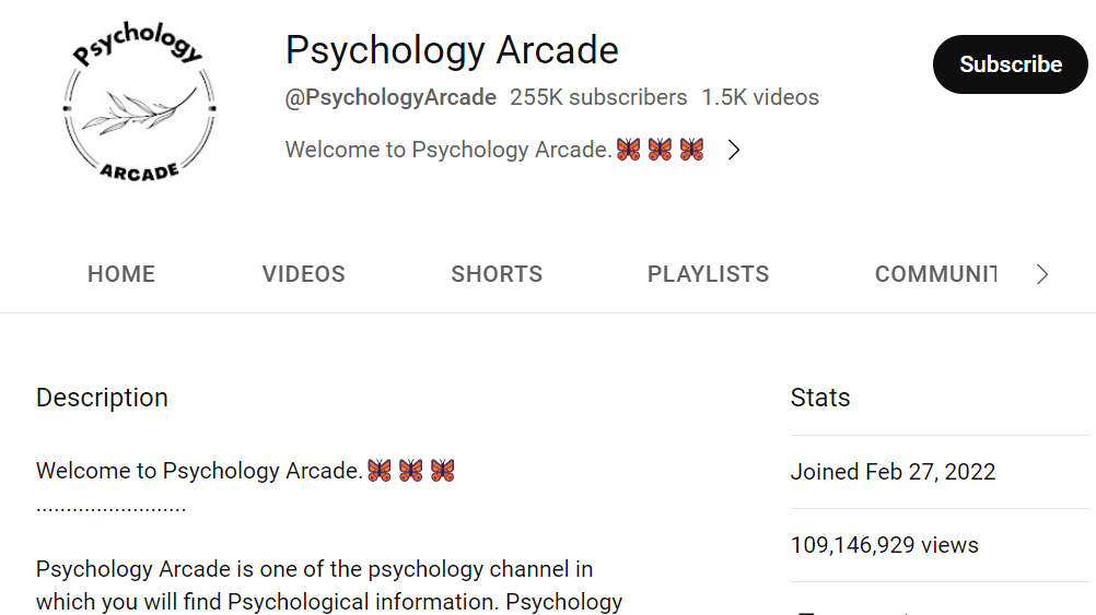 YouTube Shorts Psychology Arcade