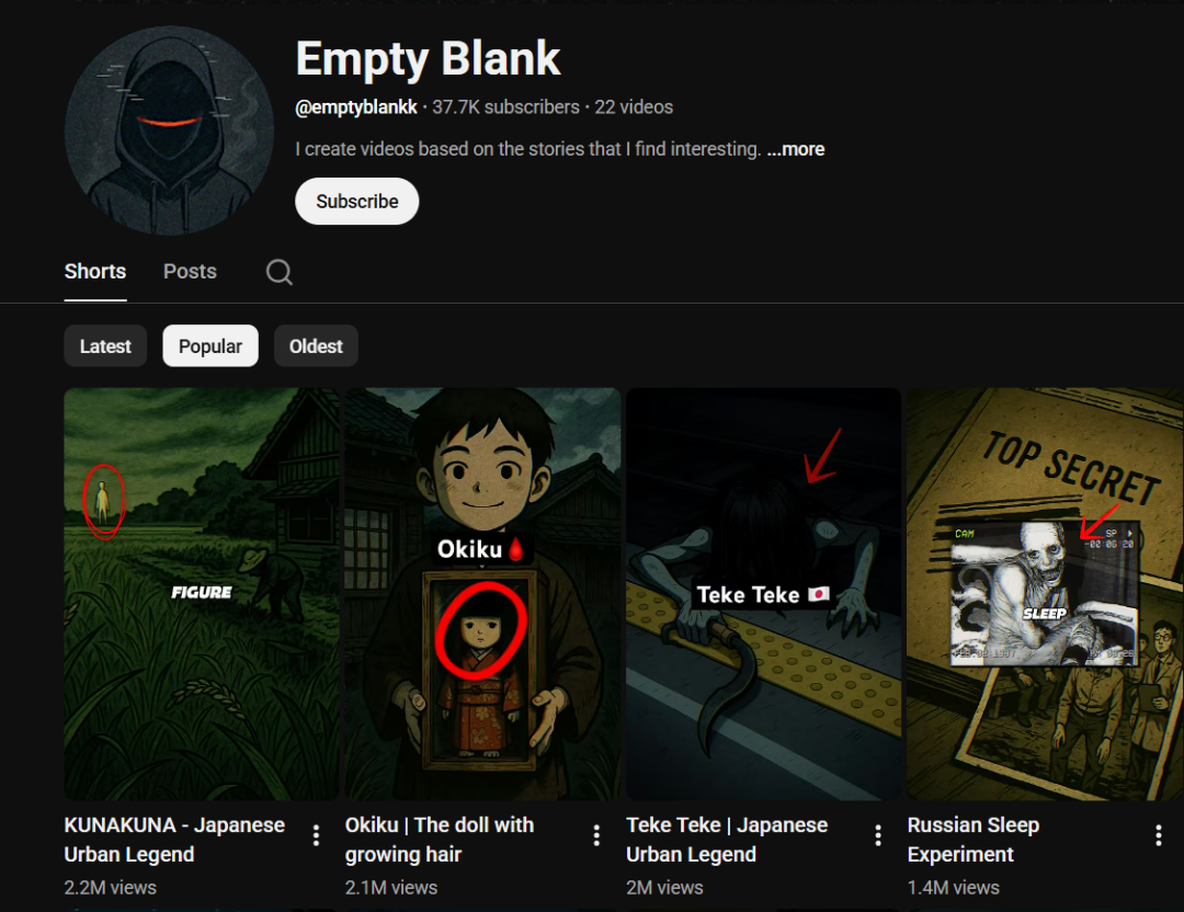 YouTube如何制作AI恐怖视频