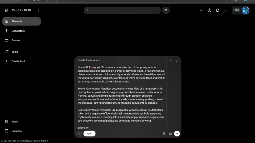 google flow制作视频